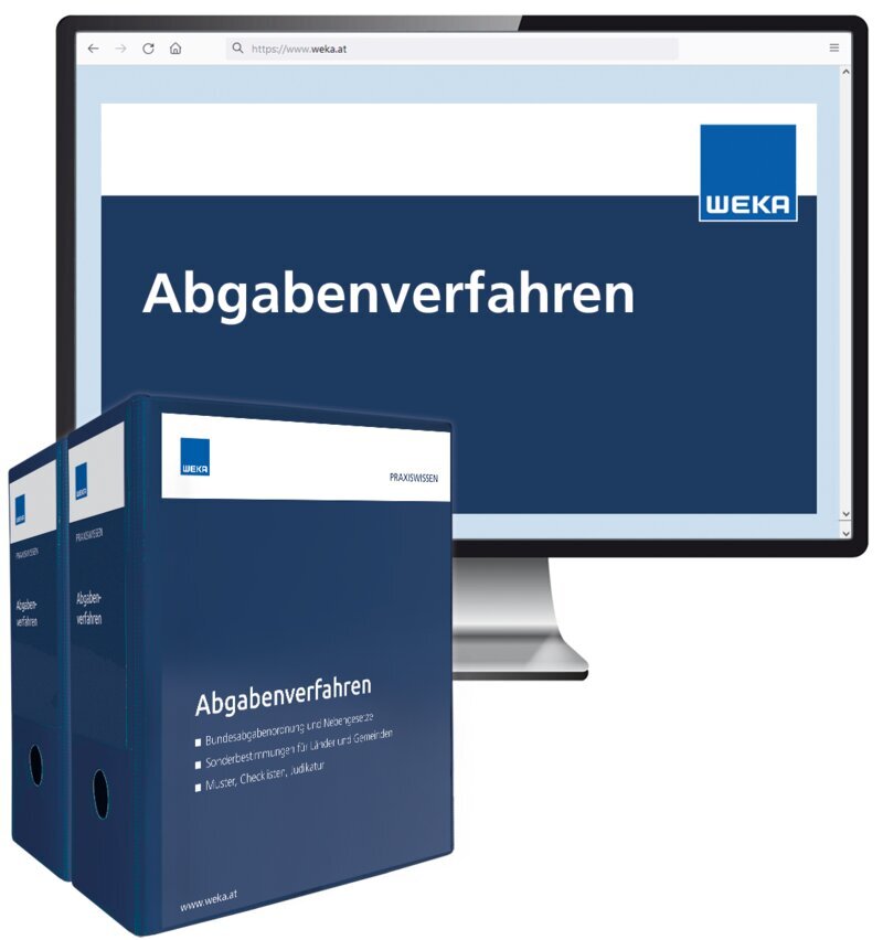 Abgabenverfahren - Handbuch + OnlineBuch