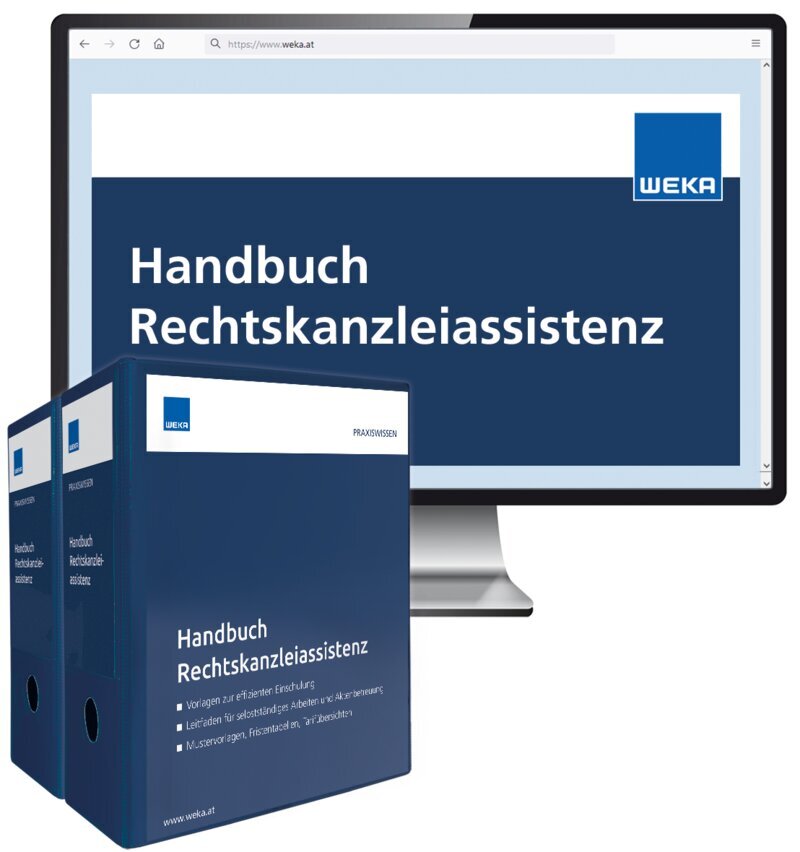 Handbuch Rechtskanzleiassistenz - Handbuch + OnlineBuch